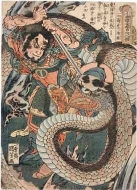 他笔下的乱妖浮世,你们怕不怕? 天协艺文展览 浮世 笔下 浮世绘 盆友们 艺术 流派 川派 幕末 绘界 大师 崇真艺客